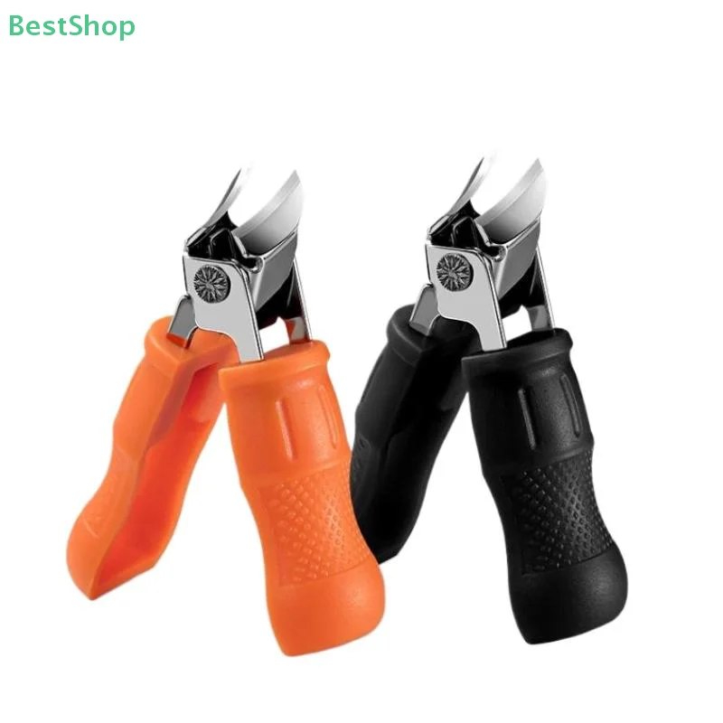 ★ ★ ★ Cortauñas gruesas y curvadas de gran apertura, cortaúñas antisalpicaduras, alicates diagonales, tijeras para uñas