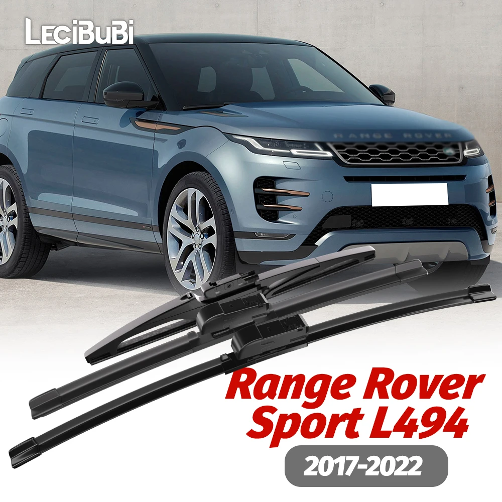 

1set Front & Rear Windshield Wiper Blades Windscreen Wipers For Land Rover Range Rover Sport L494 2017-2022 2018 2019 2020 2021