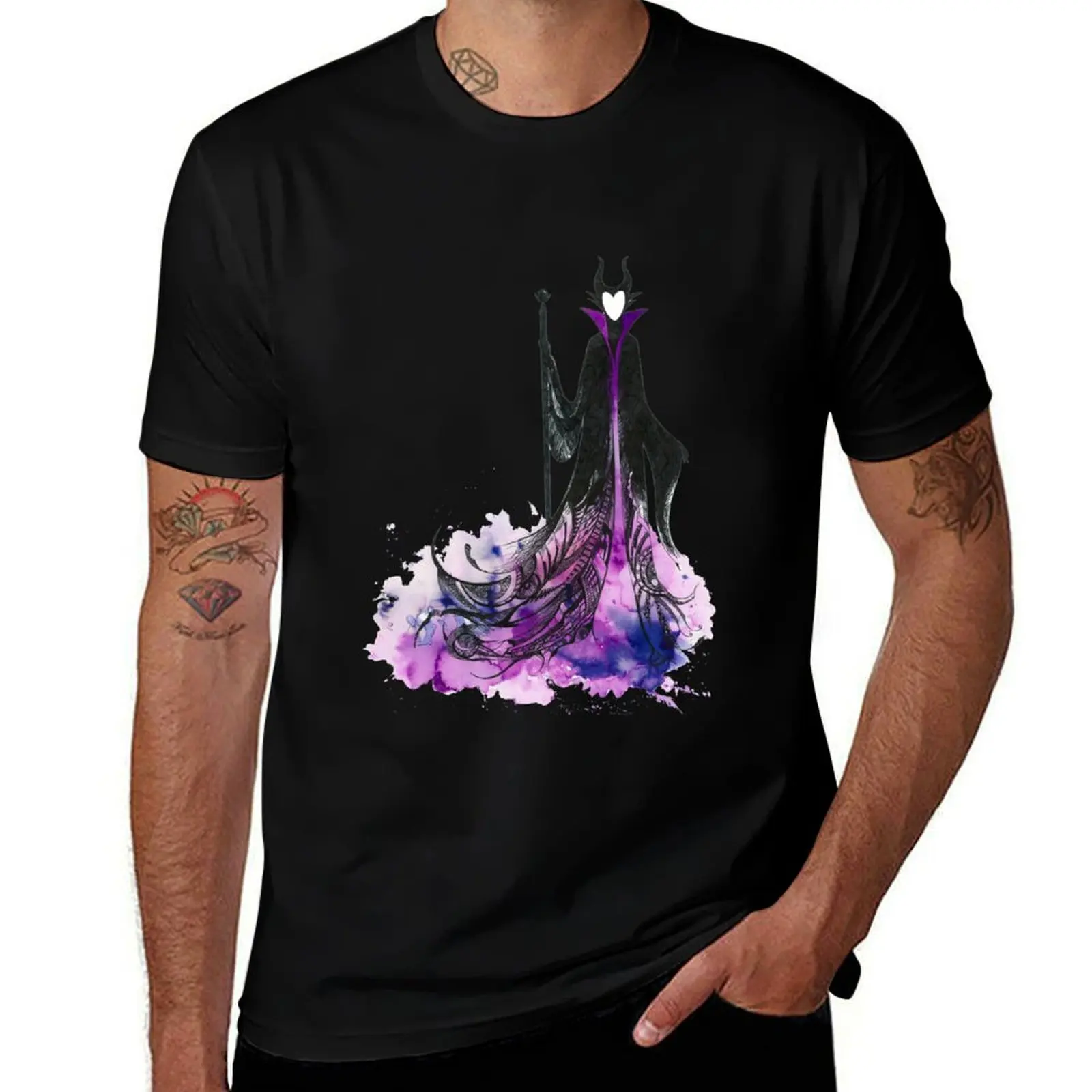 Maleficent T-Shirt plus sizes shirts graphic tees rapper graphic tees men t shirt