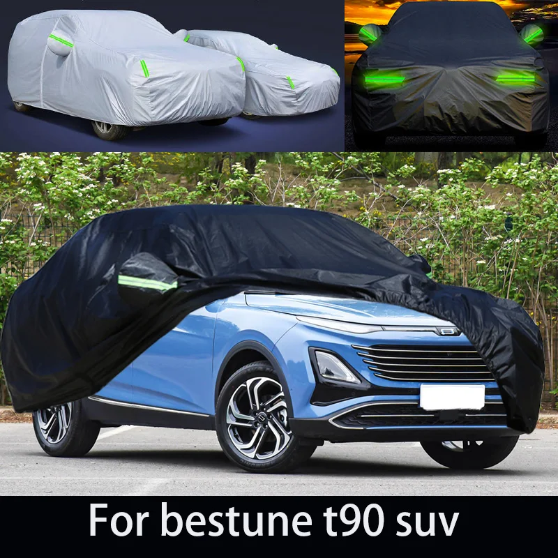 

For bestune t90 suv anti snow, anti freezing, anti dust, anti peeling paint, and anti rainwater.car cover protection