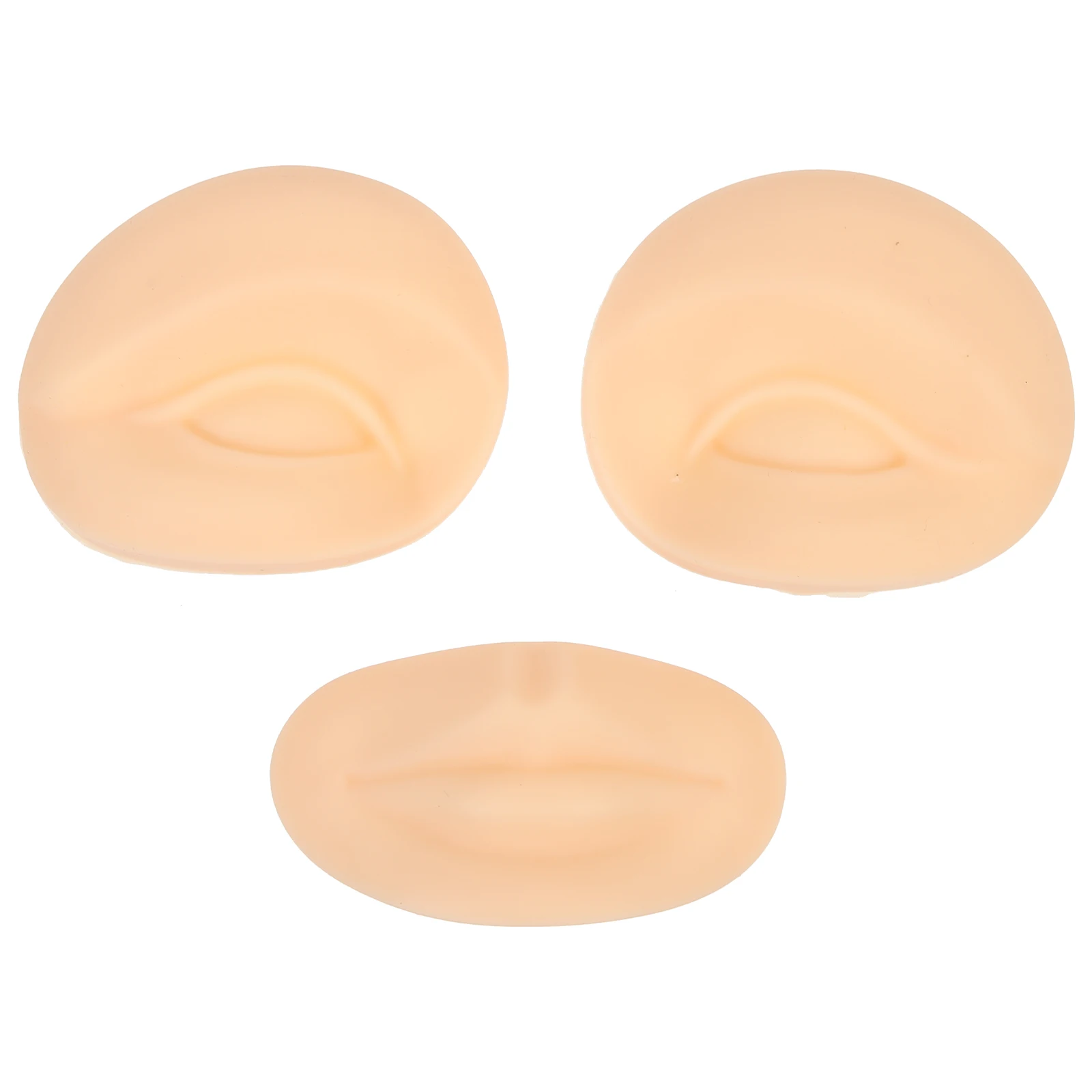 1 Zestaw Haftowanych Arkuszy do Treningu Tatuażu Microbladingu Brwi, Silikonowa Sztuczna Skóra Treningowa do Salonu Kosmetycznego