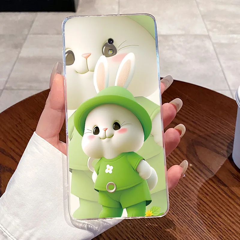 Case For Samsung Galaxy J3 J5 J7 2017 J330F J530F J730F Clear Luxury Cute Love Rabbit Funny Cover Soft Silicone TPU Phone Case view 6