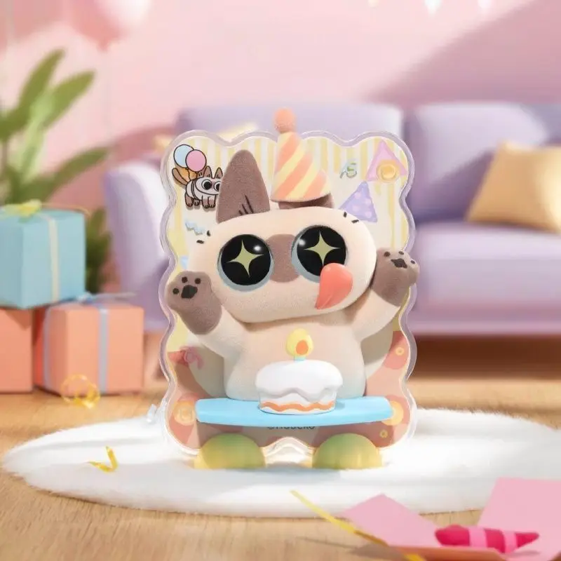 New Azuki Refrigerator Magnet Blind Box Azukisan'S Healing Moment Series Mystery Boxes Cute Figure Model Trend Play Doll Toy