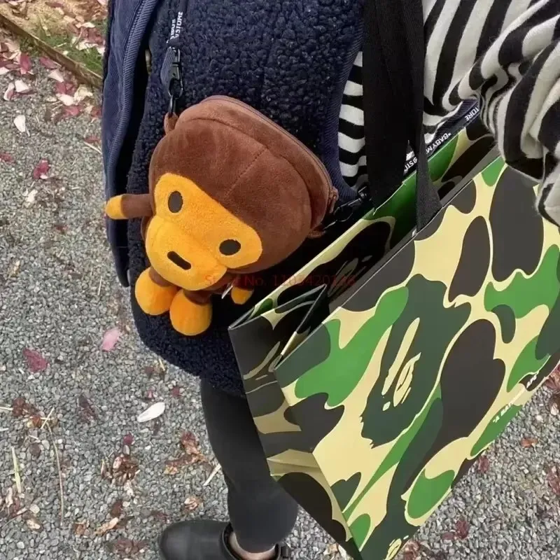 Monkey Mobile Phone Bag Milomonkey Phone Bag Shoulder Bag Monkey Holding Bananas Monkey Holding Bananas Messenger Shoulder Bag