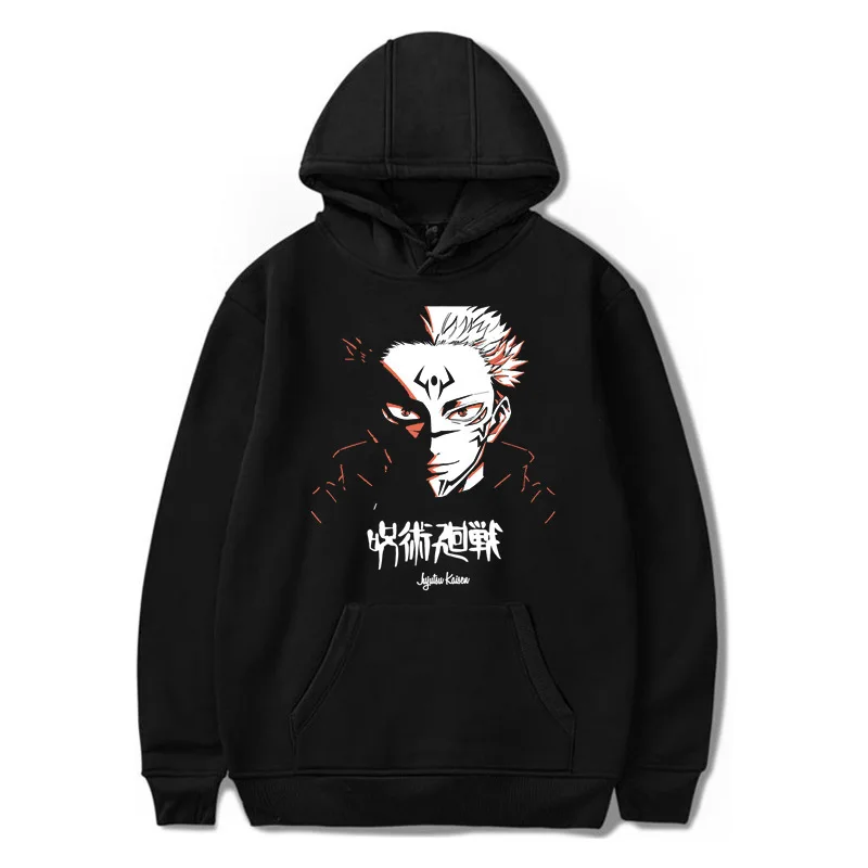 

Anime Jujutsu Kaisen Character Images Women's Clothing Fashion Street Culture Trend Printed Hoodies Leisure Life