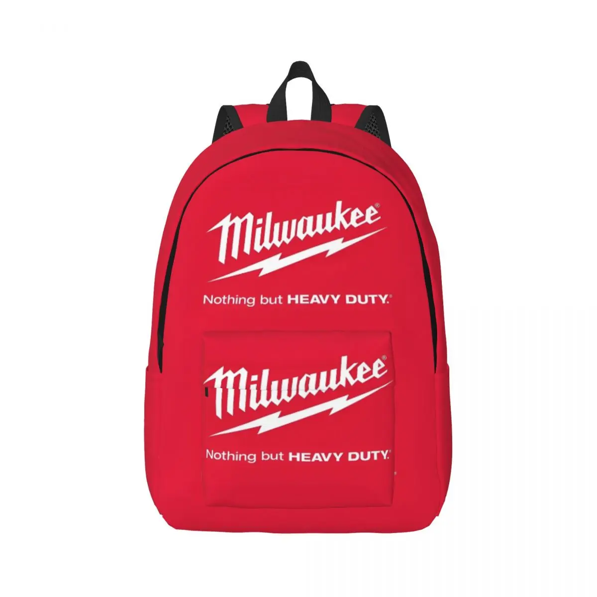 Popular W-milwaukeed Mochila elegante e versátil, adequada tanto para homens quanto as mulheres, mostrando charme individual.