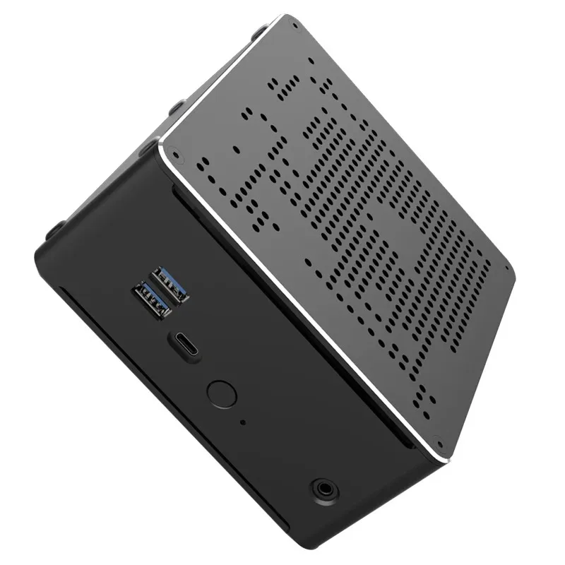 【New Arrival】R 10th Gen E-2176M Mini PC Dual LAN DP  Win10 Pro Gaming PC Desktop Computer