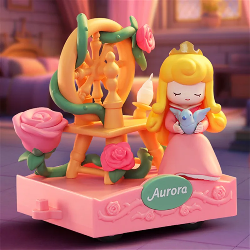 新品本物 プリンセス ブラインドボックス D-Baby ロマンチッククルーズ ミステリーボックス アリエル アニメ フィギュア ラプンツェル ムーラン モデル かわいい人形 ギフト おもちゃ