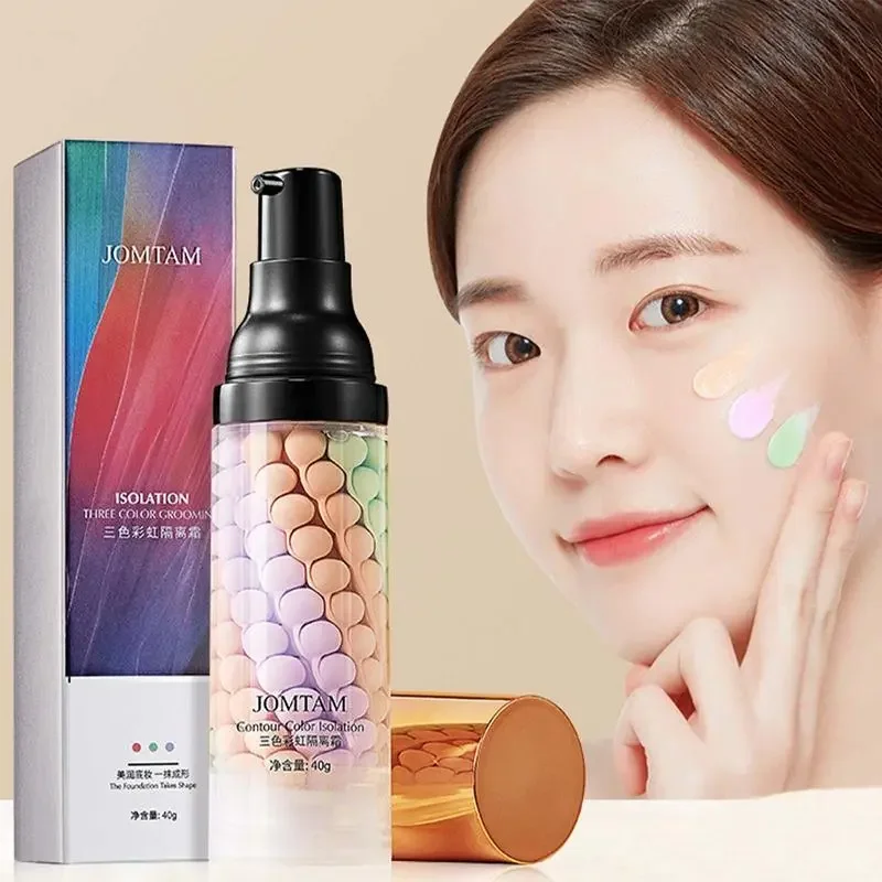 40g Makeup Primer Breathable BB Cream Not Sticky Face Foundation Intensive Moisturizes Provide Deep Moisture Helps Brighten Skin