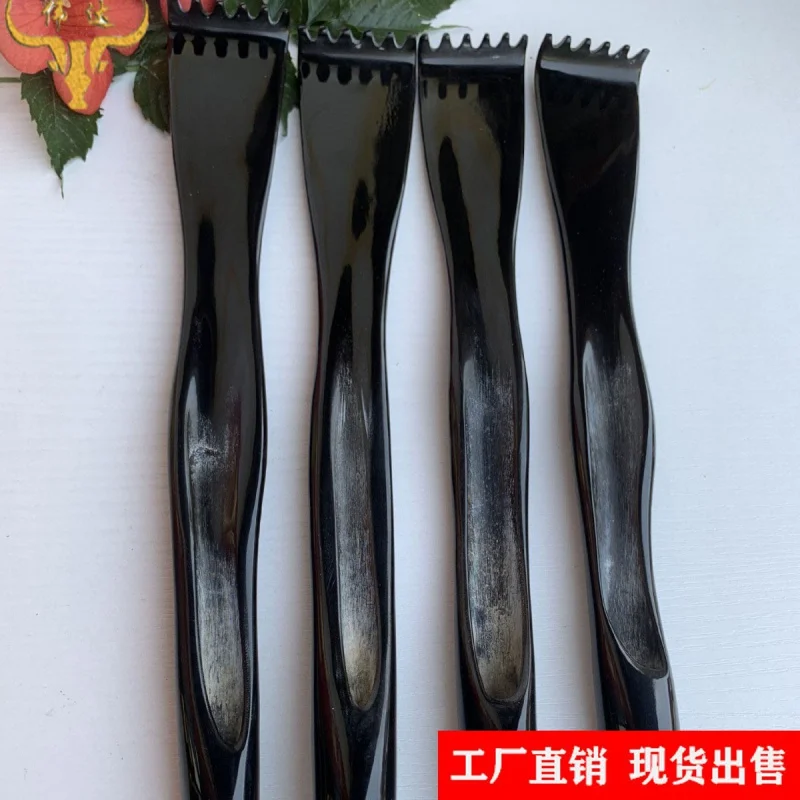 

Full Horn Tickle Whole Horn Back Scratcher Back Massage Hammer No Need for People Horn Comb Factory Wholesale