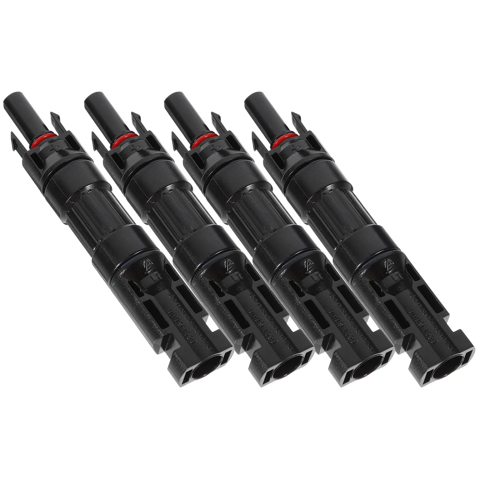 

4pcs 10A Photovoltaic Connector Solar Panel Cable Connector Waterproof Uv Resistant For System Fuse Holder Car Interior Parts