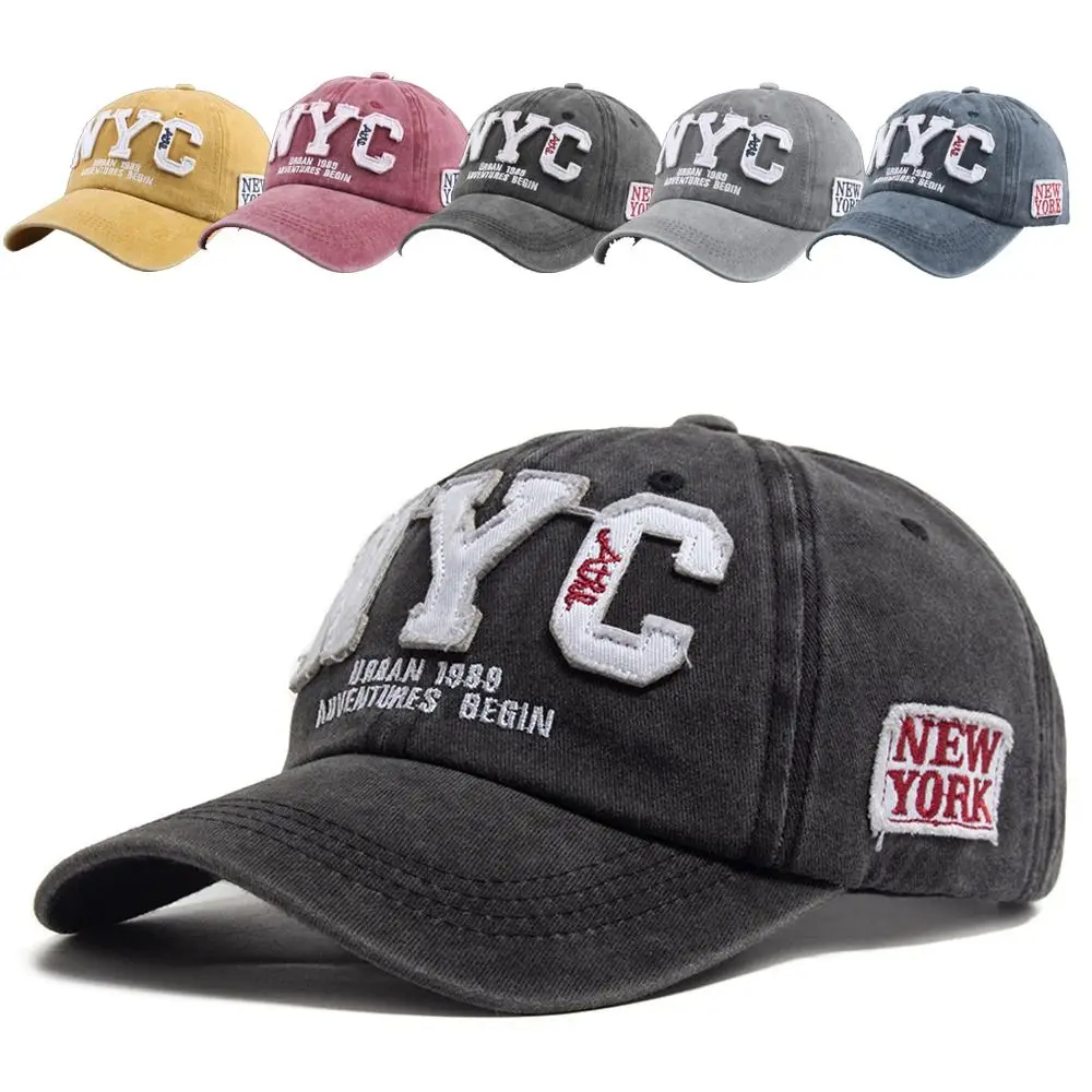 

Винтажная бейсболка Snapback NYC NEW YORK с вышивкой, шляпа в стиле хип-хоп, шляпы для папы для мужчин и женщин, кепки