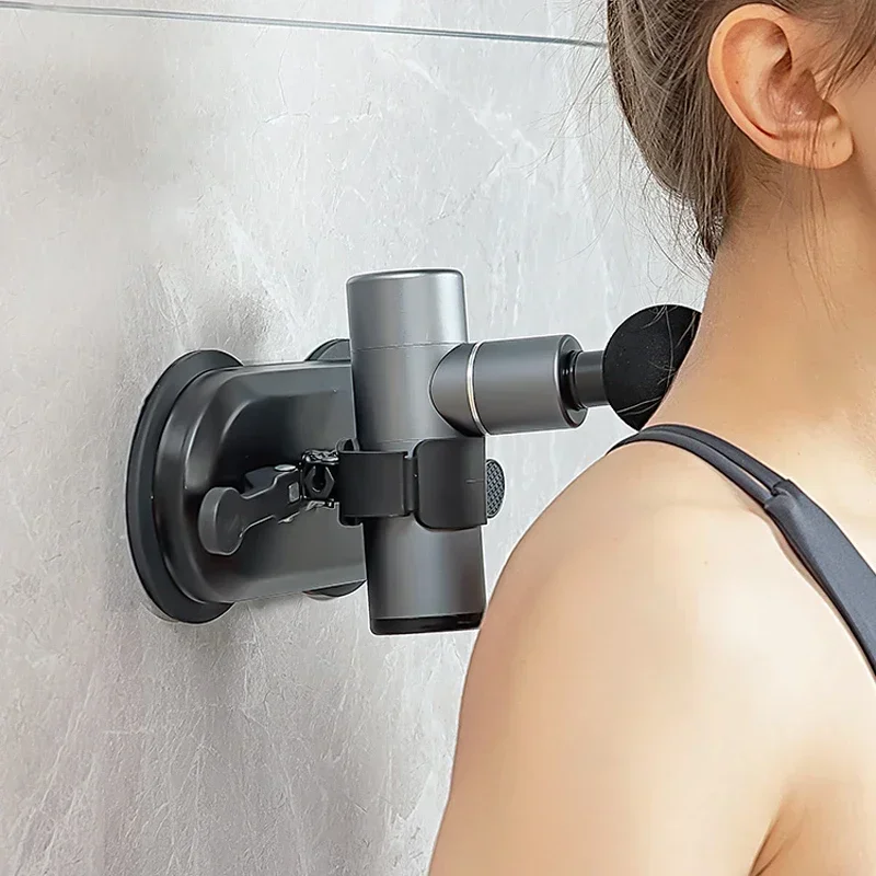 

Massage gun bracket double suction cup strong adsorption for Fascia gun bracket Massager free hands