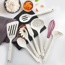 Kitchen Tools  Non-stick Spatula Silicone Shovel Heat Resistant Cooking  Ladel Colander Spoons Gadgets  storage