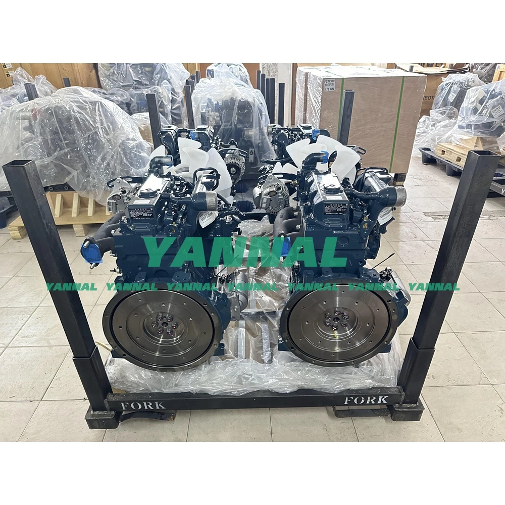 New D1703-DI Complete Engine Assy Without Turbo BPY4713 18.2kw 2200RPM For Kubota Engine Parts