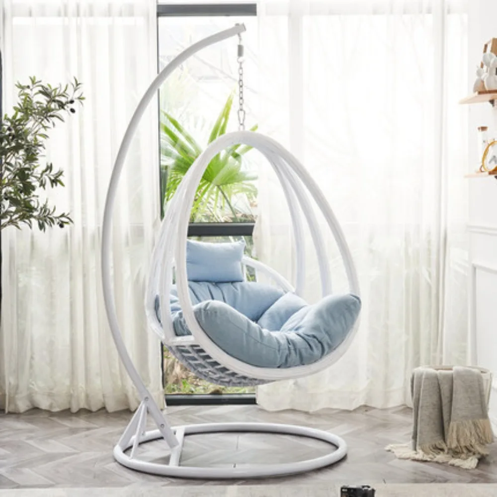 

Outdoor hanging chair swing balcony internet celebrity check-in rocking chair courtyard garden hotel leisure outdoor rattan weav