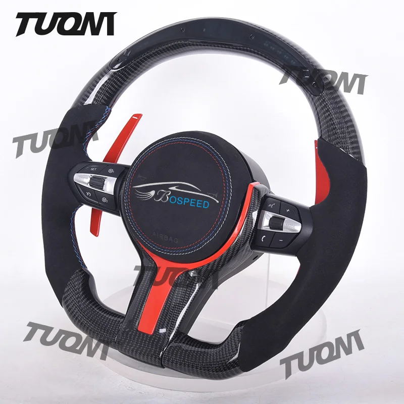 Carbon Fiber Steering Wheel For Bmw E46 M3 E38 E39 E83 E60 E70 E71 E72 E53 E89 E92 E93 E81 E87 E84 E82 X1 X2 X3 X4 X5 X6