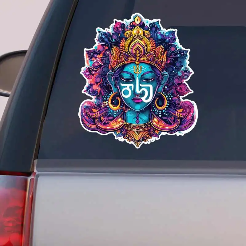 

Car sticker Om Hindu Symbol Car Sticker Vinyl Decal Waterproof Rear Window Motorcycle Camper Bumper Truck Laptop Decoration Y232
