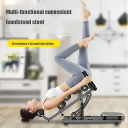 Handstand waist relaxer yoga back support lumbar spine stretcher fitness equipment is easy to use and easy to accept the new des