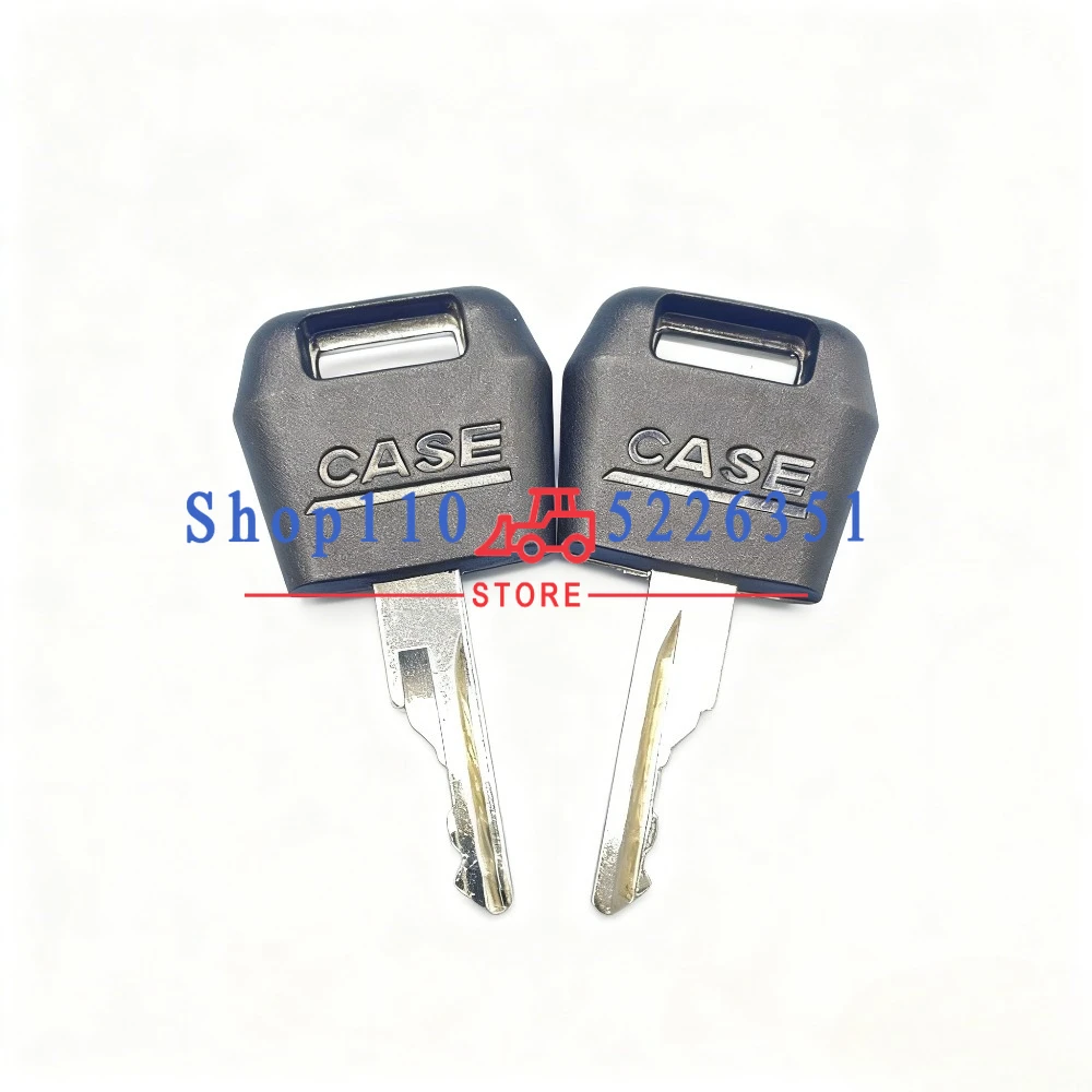 5pcs/2pcs/1pc for Case Skid Loader Keys D250 Start-Key CASE Sweeper Ignition Key