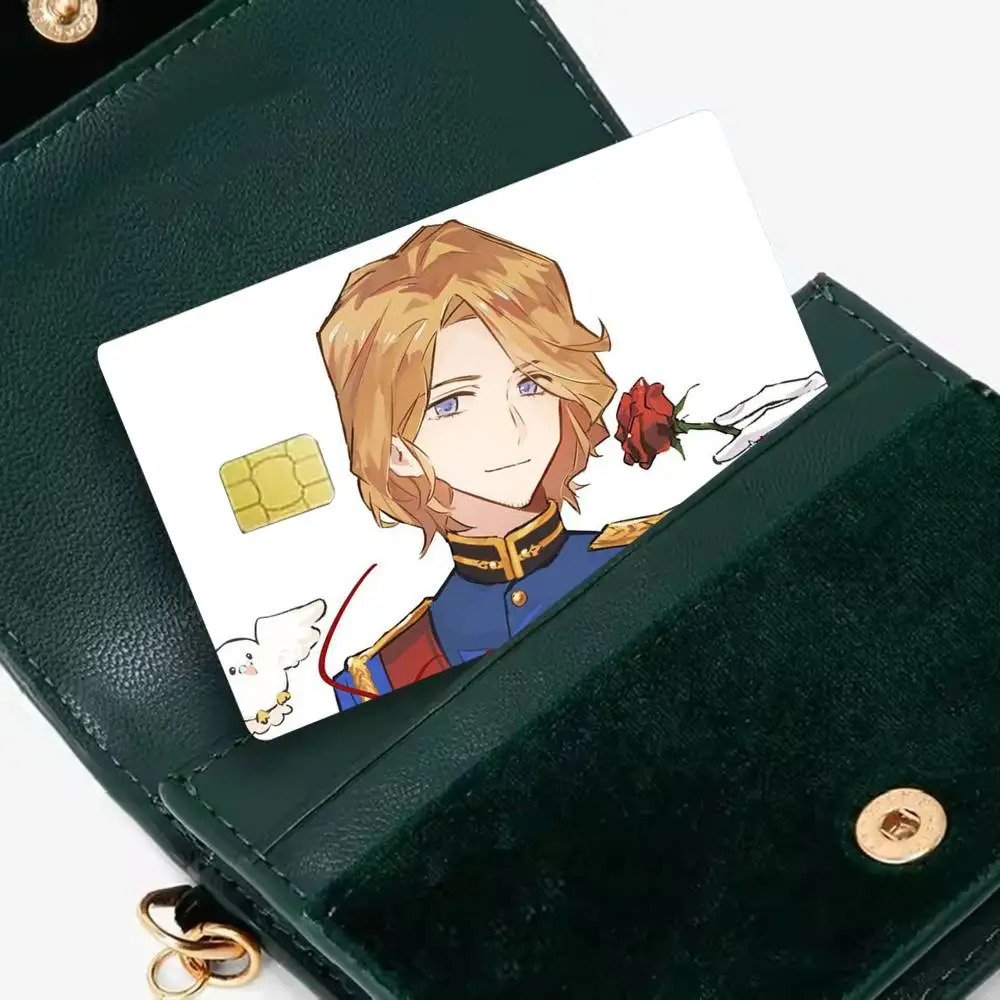 Anime Hetalia World Stars Francis Bonnefoy 4pcs 1Set Card Stickers Small Waterproof Chip 4PCS Card Sticker Anti-Scratch