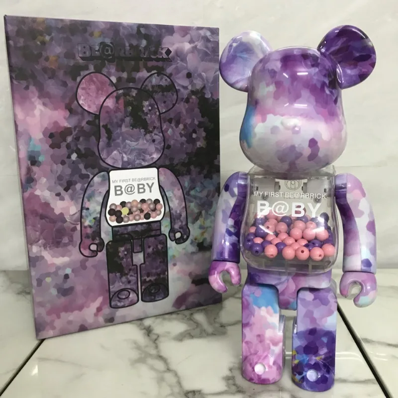 Bearbrick400 % orso violento Labu iron arm trend doll piccoli ornamenti per regali di festa per ragazzi e ragazze