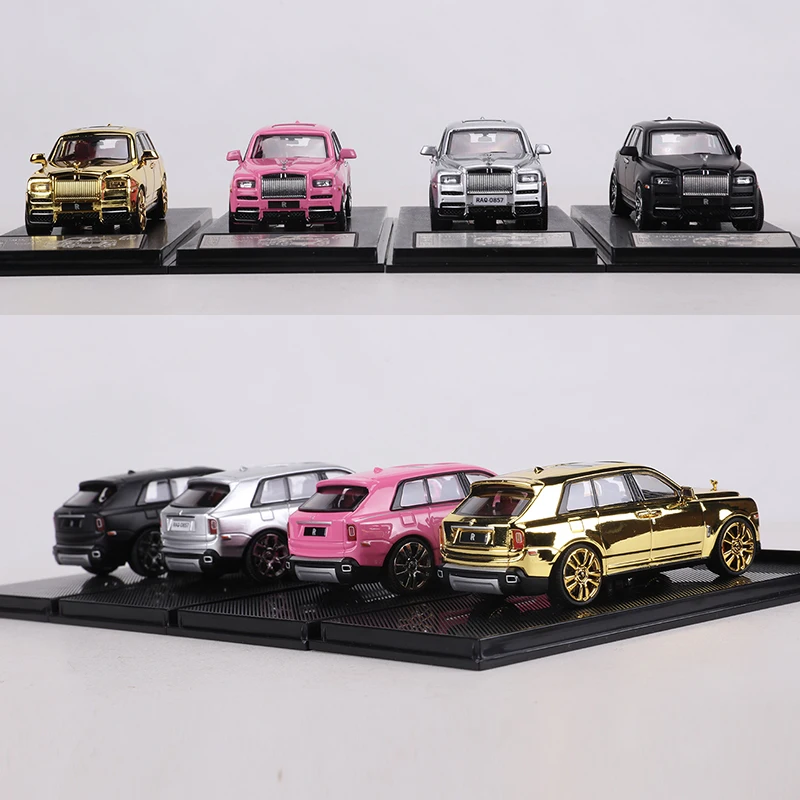 SCA 1:64 Cullinan Model Car Simulation Alloy Automobile Model Collect Static view 4