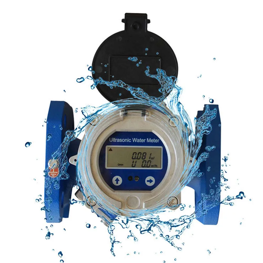 Dual Channel Remote Ultrasonic Water Meter Liquid Intelligent Ultrasonic Water Meter