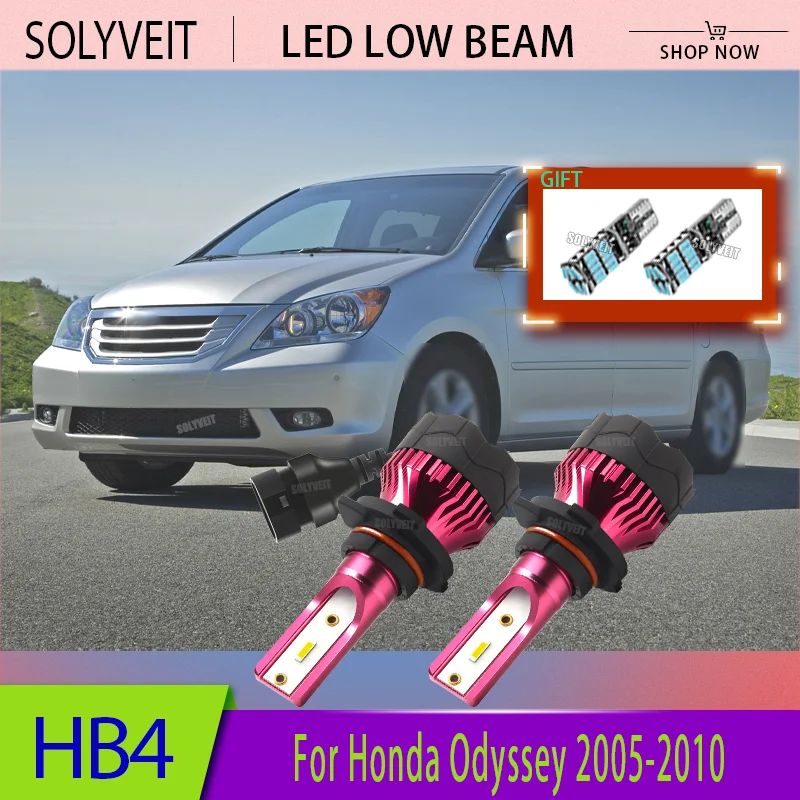 

Your Halogens Are Holding You Back. Choose Our 9006/HB4 LED Low Beam Bulb For Honda Odyssey 2005 2006 2007 2008 2009 2010