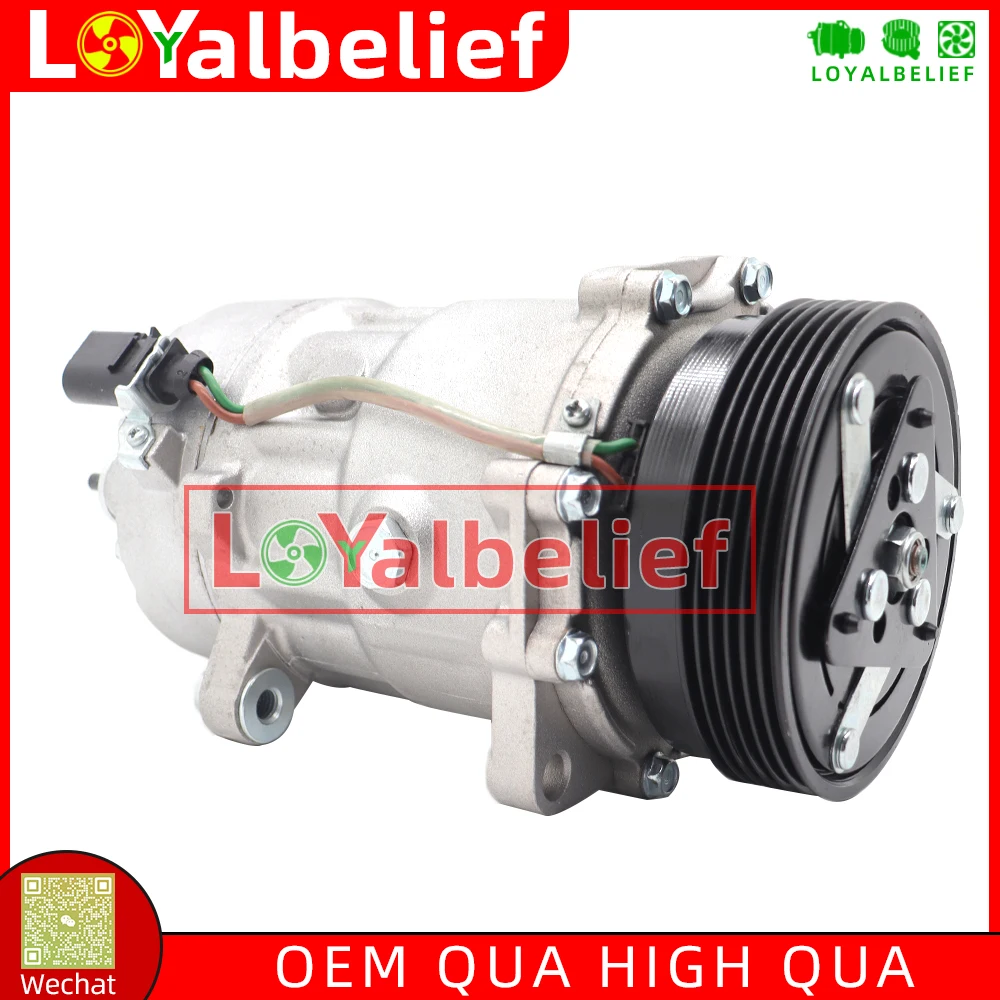 A/C AC Air Conditioning Compressor SD7V16 For AUDI A3 TT 1J0820803A 1J0820803AX 7M3820803A 7M3820803B