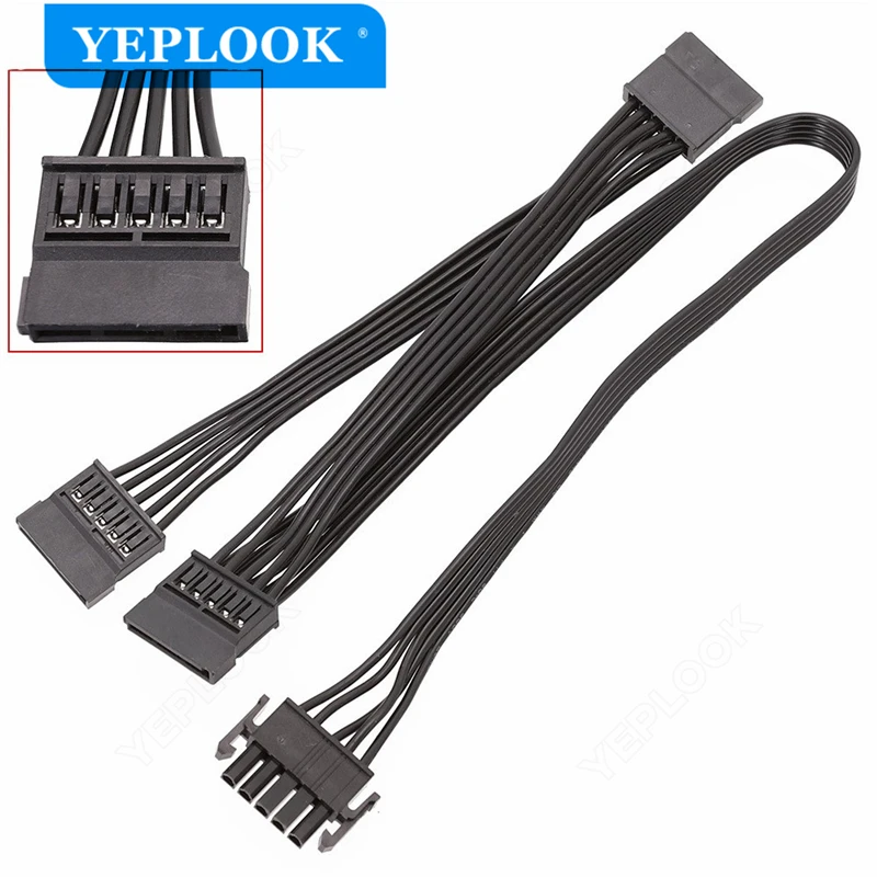 Original Great Wall Modular Cable, PCIe 8Pin 6+2Pin CPU 4+4Pin SATA Molex 24Pin for GW-EPS1000DA 1250DA 1560DA 1650DA&OCZ Power