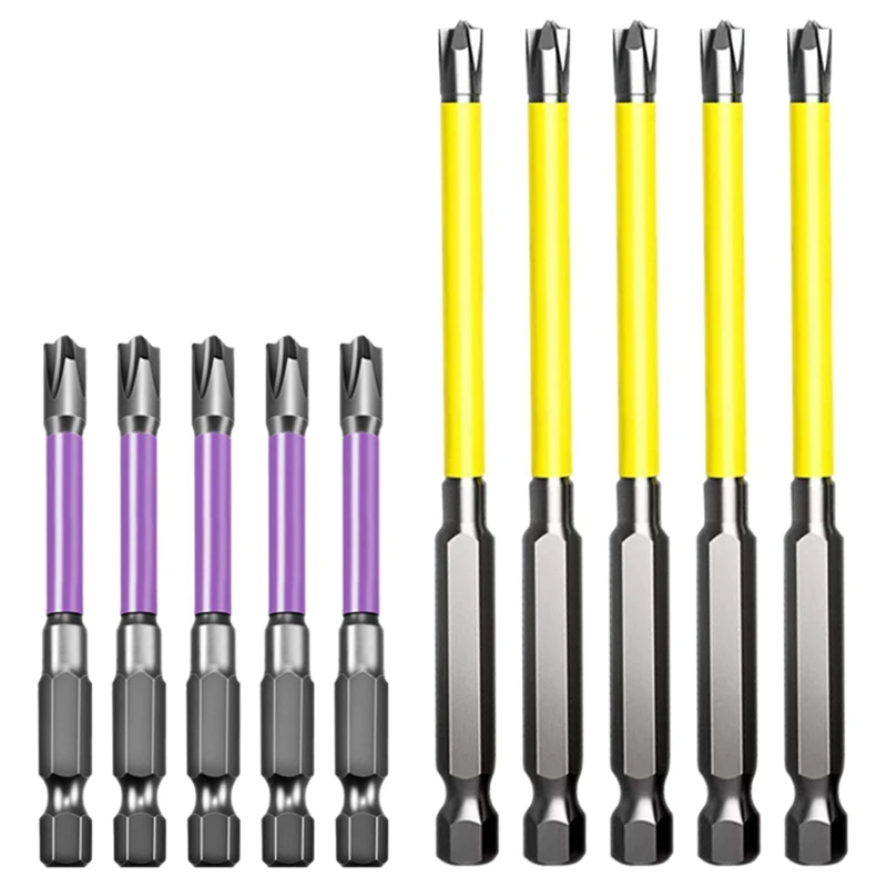 65Mm 110Mm Magnetic Special Slottedcross Screwdriver Bit For Electrician For Socket Switch High Hardness Hand Tools