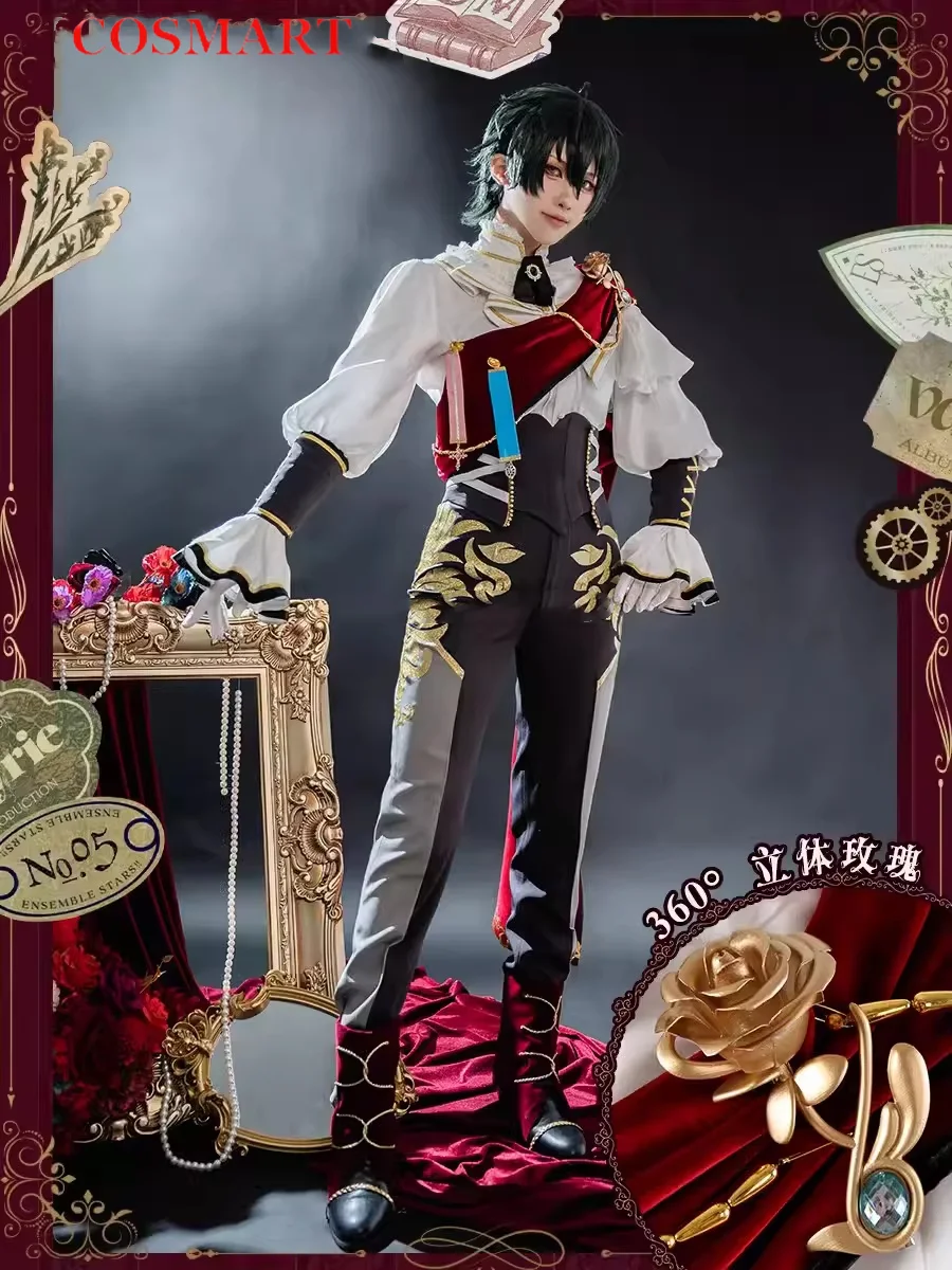 COSMART Ensemble Stars Valkyrie Trip Album Itsuki Shu/Kagehira Mika Game Suit Handsome Cosplay Costume Halloween Party Outfit