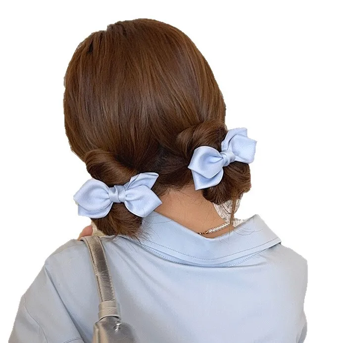 2pc Nette Süße Candy Farbe Bogen Haarnadel Haar Seite Clips für Mädchen Frauen Childs Damen Haar Zubehör – Detail 6