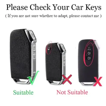 Kryt klíče od auta s dálkovým ovládáním, držák skořepiny, ochranný kryt pro Kia GT, vlastní logo, klíčenka s přezkou, příslušenství pro styling auta 12 nejlepší prodej Miniaturní Kia Stonic 2019 - №3