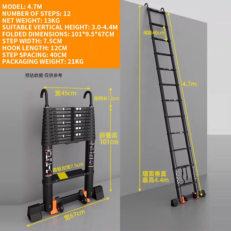 Thumbnail 4 - #15 Trending Folding Step Ladders Right Now