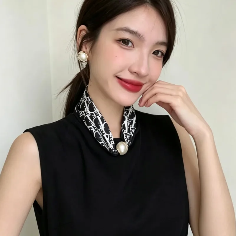 pearl-necklace-magnetic-buckle-lazy-scarf-women-fashion-collar-chain-neck-ornament-scarf-female-scarf-neck-cover-sun-protection