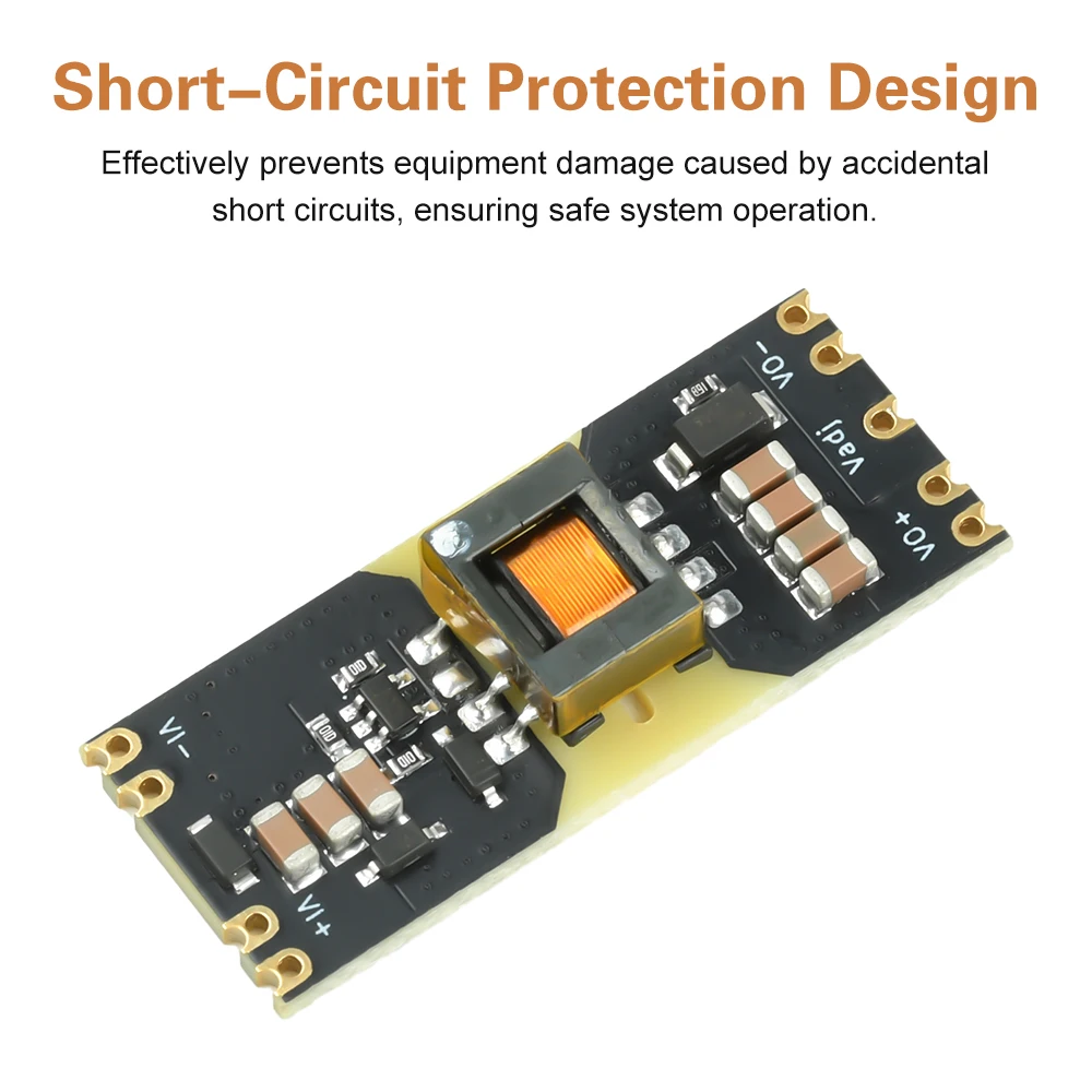 JW3510 Isolated Power Module DC-DC Buck Converter 3-42V Input to 5/12V Output Boost Module Stabilizer Board Reserved for LDO