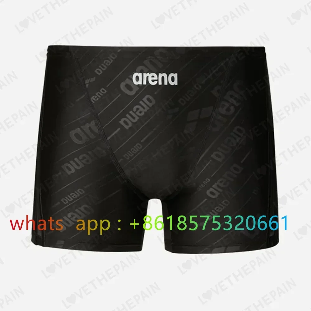 2023 Men Swimwear Jammer Surf Shorts Breathable Swimming Training Sports Trunks New Summer Quick Dry Diving Surfing Beach Tights image 3