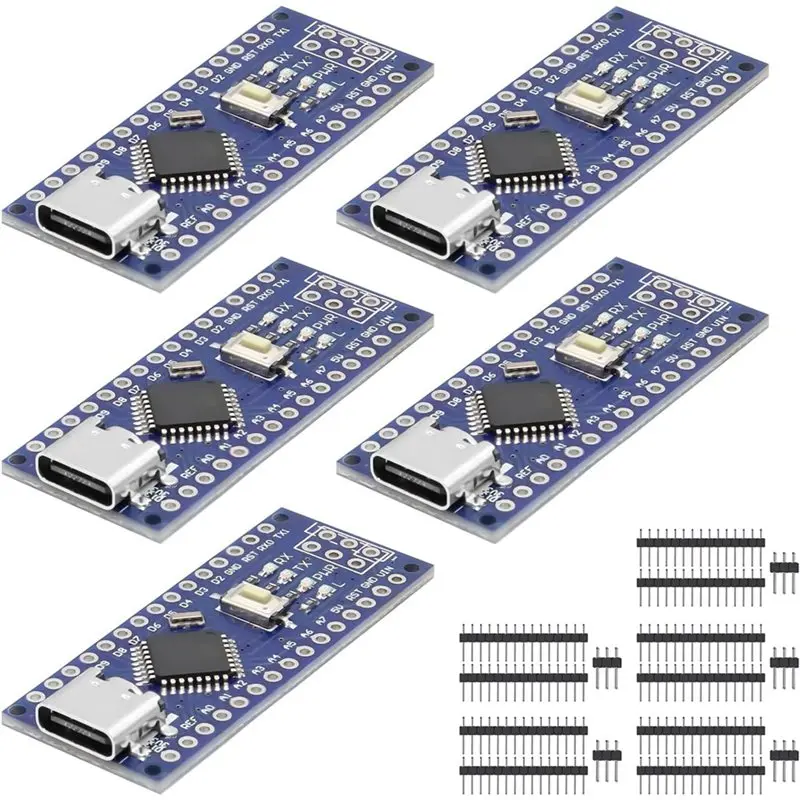 

A99E-For Nano V3.0 Development Board,ATMEGA328P Board,Type-C Port,For Nano Module,ATMEGA328P