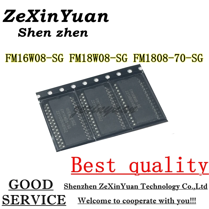 2PCS FM16W08-SG FM18W08-SG FM1808-70-SG SOP-28 Best quality