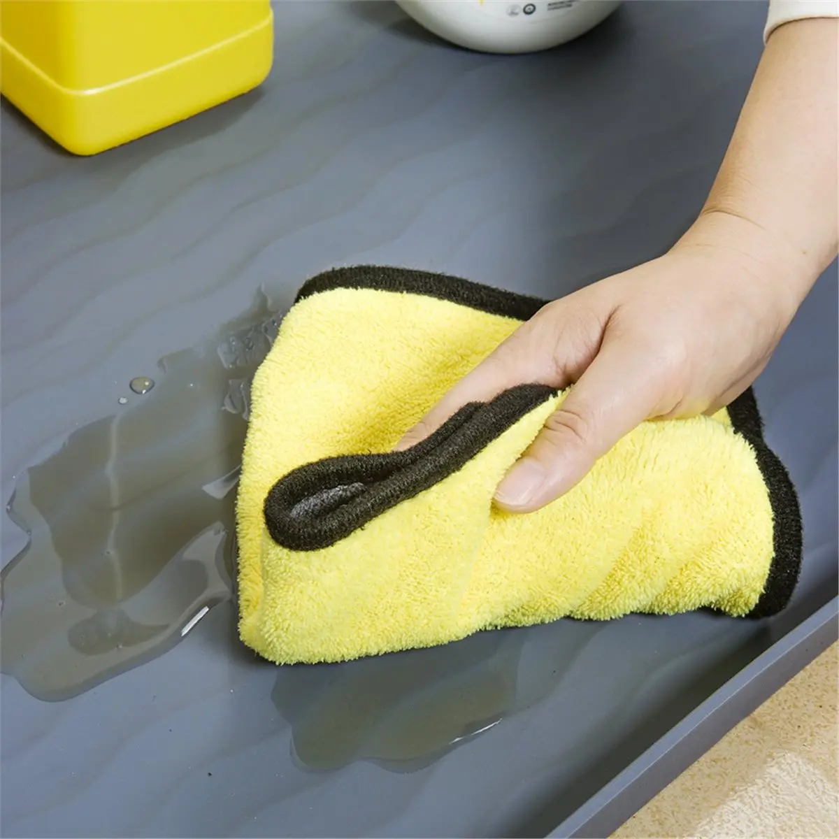A50U Multi-Use Waterproof Silicone Under Sink Mat, Ideal for Kitchen, Bathroom, and Pet Areas