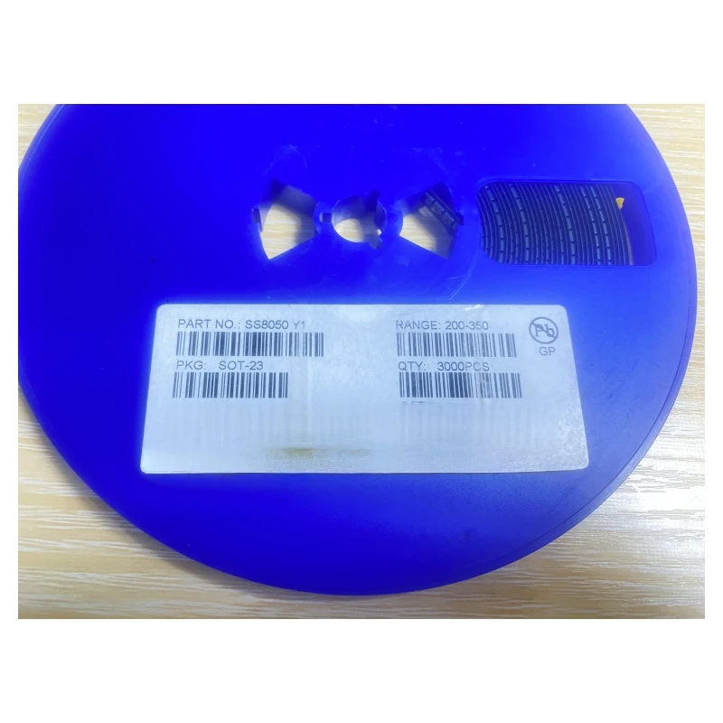 1000Pcs SS8050 SOT-23,Marking:Y1,1.5A,25V,RANGE:200-350,Triode Transistor,Triode Transistor