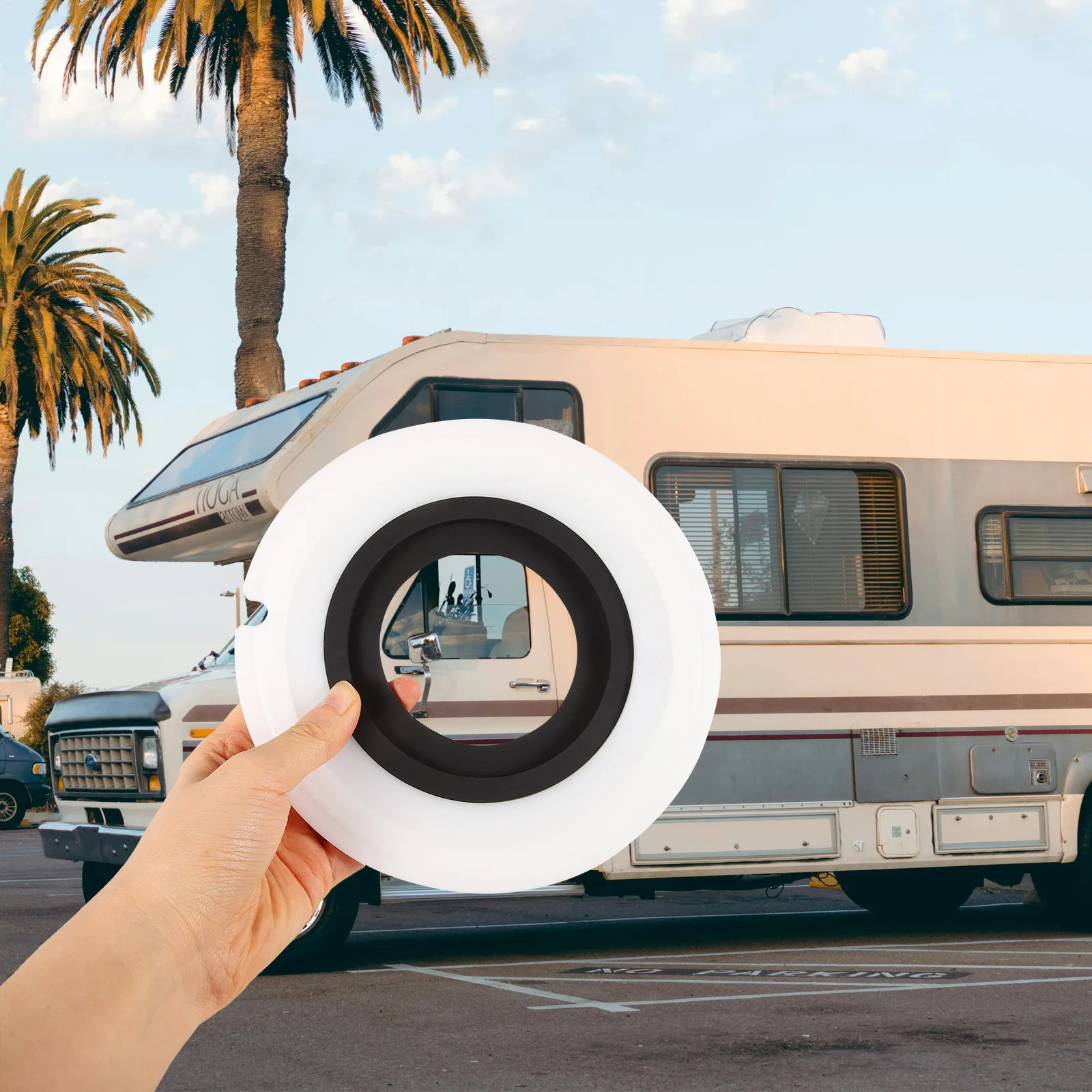 

Комплект уплотнительных колец для унитаза автодома, сменные уплотнители для туалета кемпера, запчасти для каравана, аксессуары для ванной комнаты