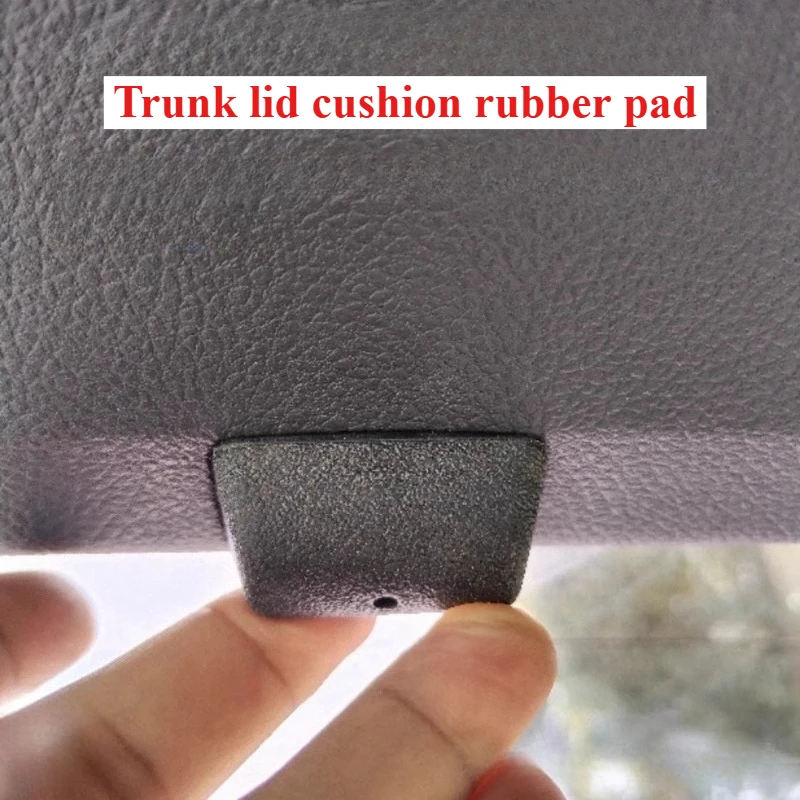 

For VOLKSWAGEN Tiguan Golf 6 Gran Lavida Magna Touareg X New POLO Luggage Trunk Lid Protective Plate Cushion Rubber Pad