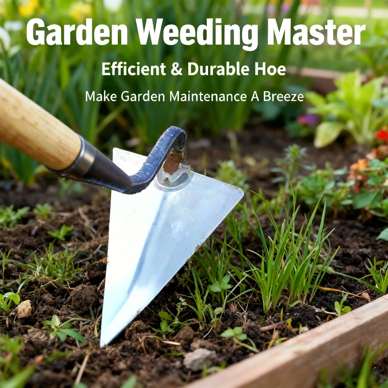 

Профессиональная V-образная садовая мотыга - острое треугольное лезвие