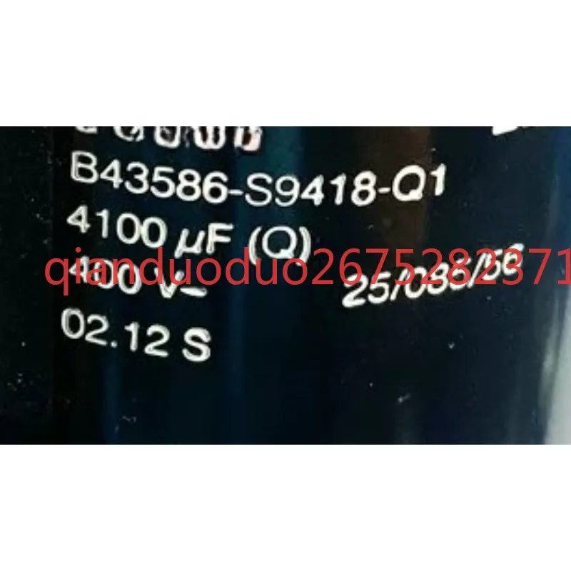 4100UF 400V Suitable for ABB inverter ACS800 filter electrolytic capacitor B43586-S9418-Q1/Q2