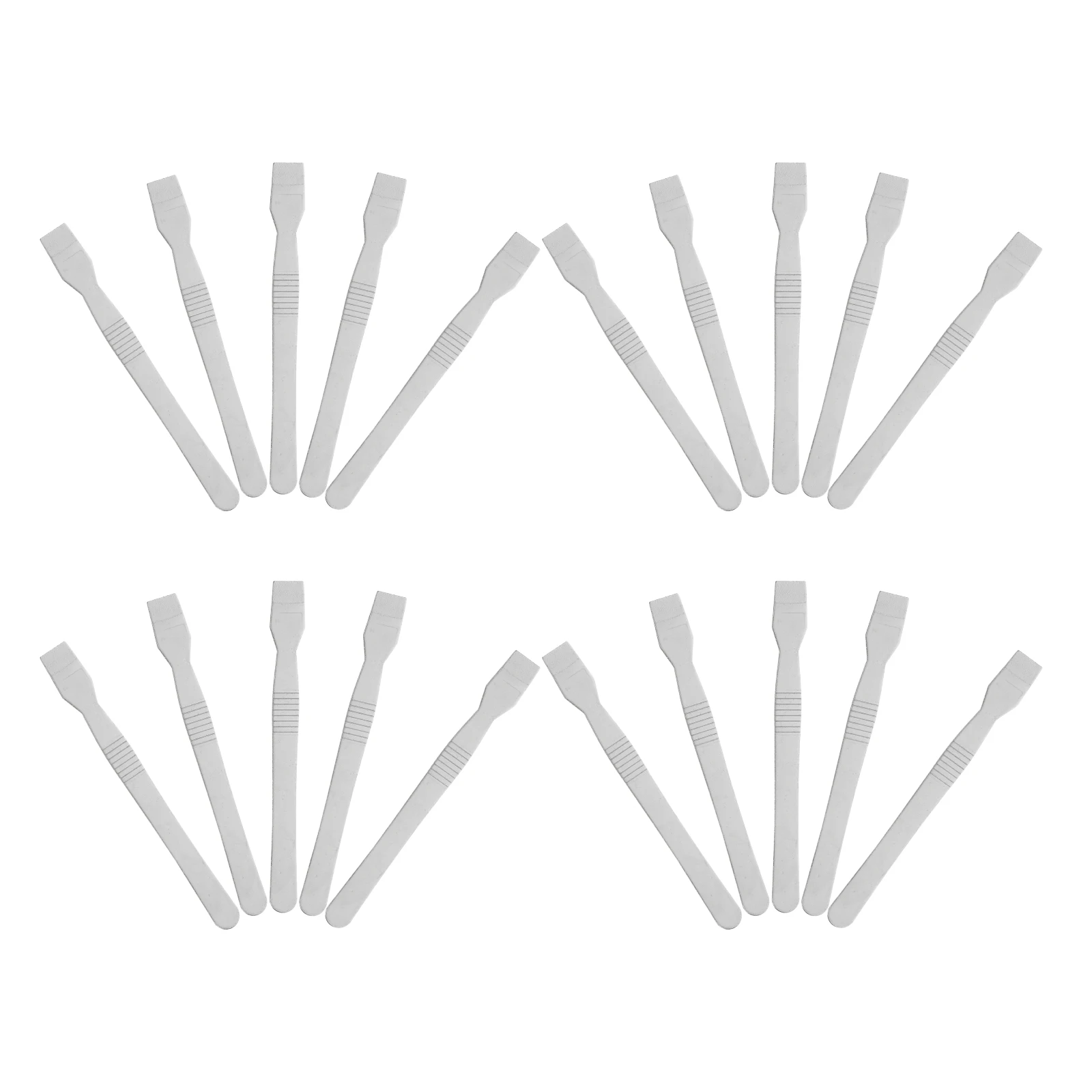 

20pcs Stainless Steel Pry Tool Skimming Spatula For Electronics Repair Solder Paste Scraping Crevice Cleaning Tablet Clamshell