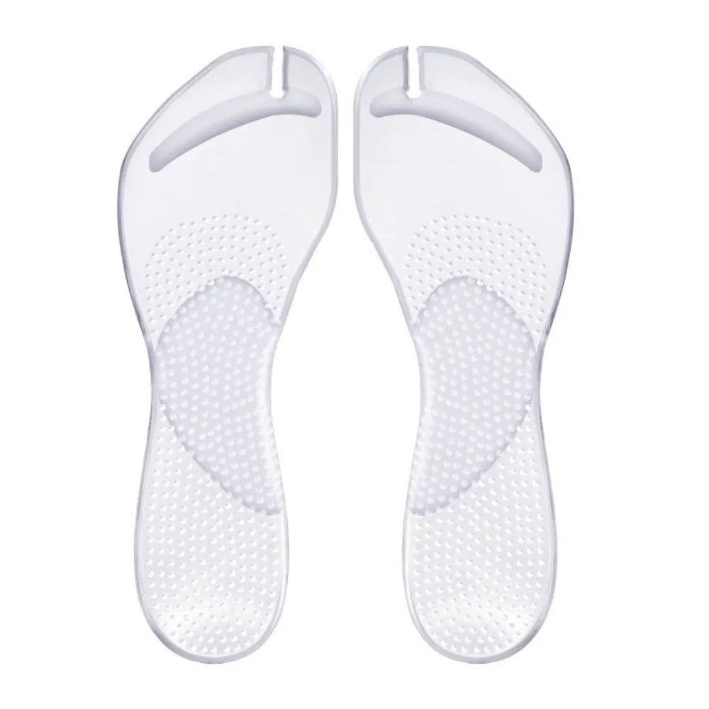 2 Pairs Foot Arch Flip Flop Insoles Non-Slip Feet Cushion Tabi Insoles Light Weight Full Palm Sandals Lining Feet Care