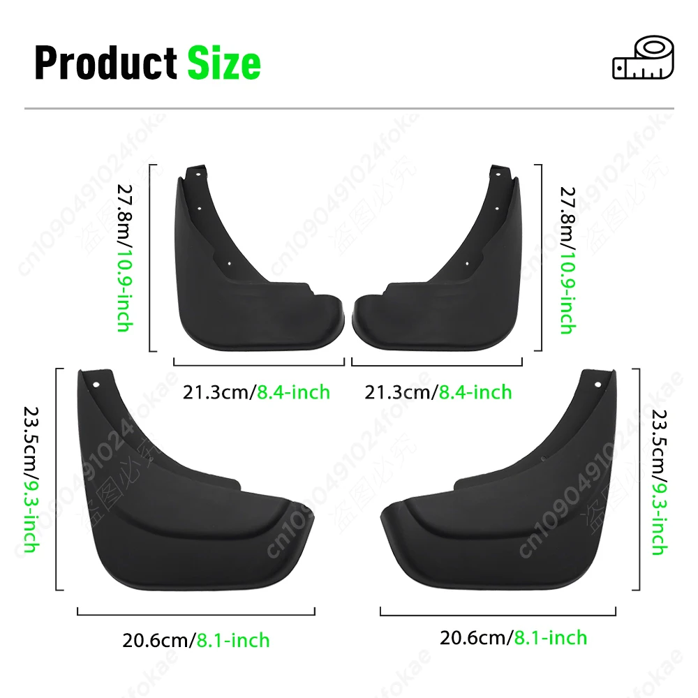 For Mazda 2/Demio GE Hatchback 2008-2013 Fender Mudguard Mud Flaps Guard Splash Flap Mudguards Car Accessories